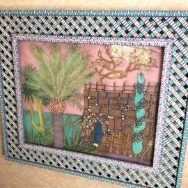 Mixed Media/Collage Art by: Artist Suzanne Klotz