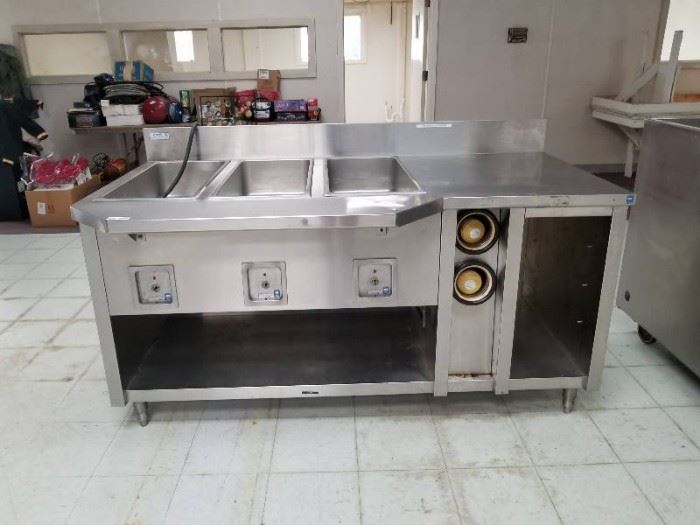 Croft Hot Food Steam Table Commercial Kitchen