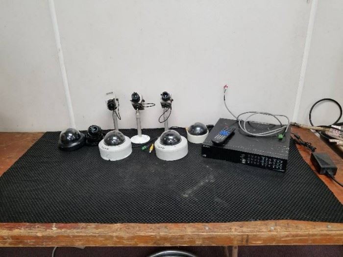 Vitek Surveillance System with Cameras