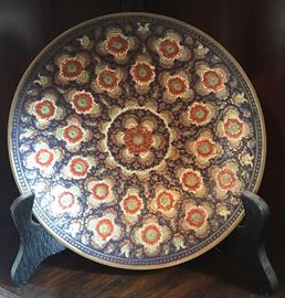 #2258: Colisonne, Exquisite metal bowl with handcrafted artwork
Colisonne, Exquisite metal bowl with handcrafted artwork.

7.5"D