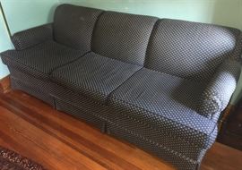 #2372: Blue Sofa
Blue Sofa.

37" x 86" x 31”H.

*Little damage