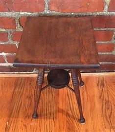#2401: End table
End table.

10” x 10” x 16”H