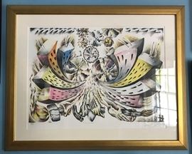 #2187: Citi Works, Signed & Numbered
Pop of happiness!

Framed and Titled, Citiworks , pencil signed and numbered 20/40 4/1993.

35" x 28"