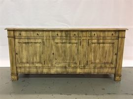 #1312: Designer Italian Sideboard
Designer Italian hand finished luxurious sideboard.

Originally $12,500.

25” x 72” x 34”H