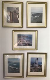 #2152: Set of Five Framed World Travel Images
Lovely set of five framed and matted world travel images. Create your own grouping and bring any blank wall space to life.

Bid Per Piece, Final bid x 5
Frame size: 12.5” x 15.5”