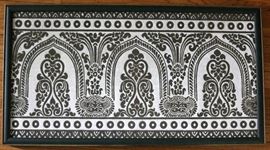 #2334: Decorative wall piece pottery
Decorative wall piece pottery.

 24" x 13.5"