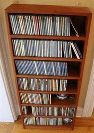 #2336: CD Rack and CD Collection
CD Rack and CD Collection.

20"W x 6.25"D x 46"H