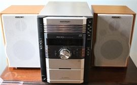 #2345: Stereo with CD player & Cassette player
Stereo with CD player & Cassette player.