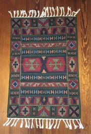 #2380: Tapestry
Stitched Rug/Tapestry. Beautiful colors and pattern.

24” x 36”