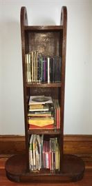 #2421: Slim Bookshelf
Slim book shelf, great for displaying collectibles, books or CD's.

21” x 7” x 39”H