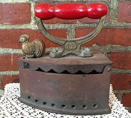 #2425: Antique iron
Antique iron

4” x 8” x 8”H