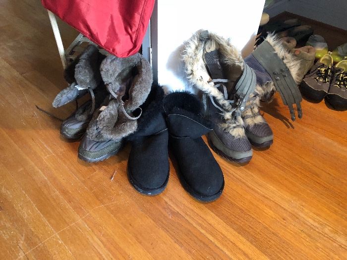 North face boots, UGG boots - size 9
