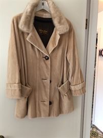 Fur Coat - size 14-16