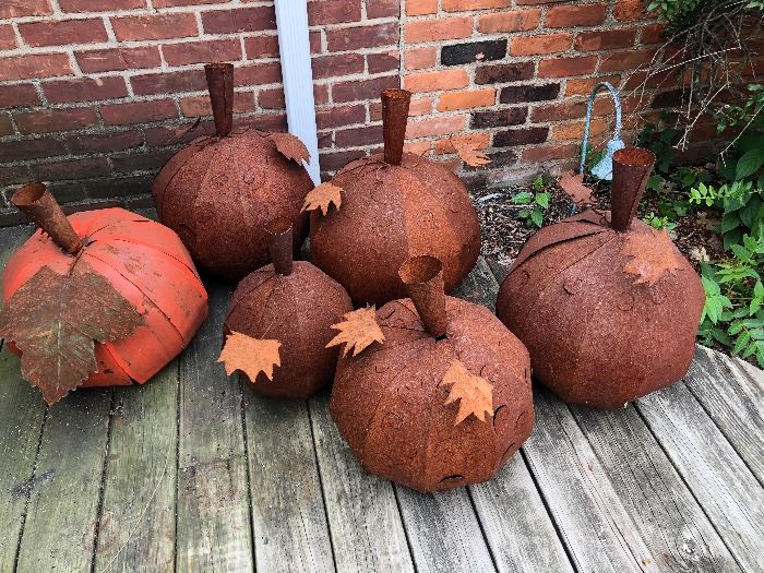 Iron "pumpkins"