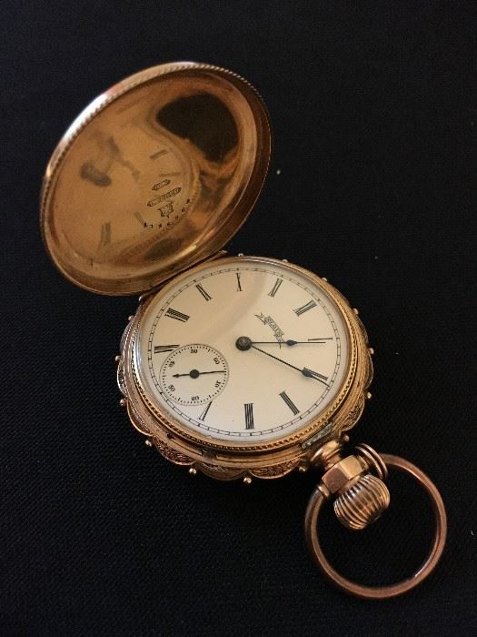 14K Elgin Pocket Watch 