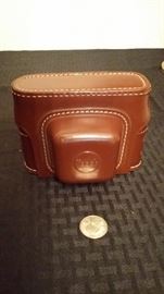 Vintage Kodak Signet 40 camera and leather cover.