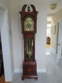 Howard Miller tall case clock.  "Presidential Collection"