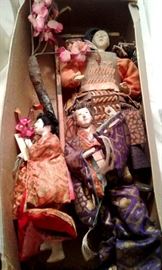 Japanese porcelain dolls