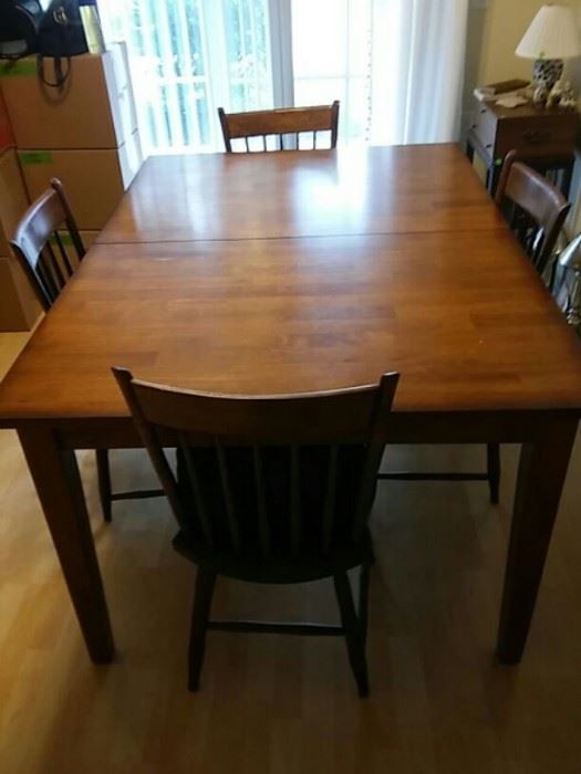 Kitchen Table and Four Chairs