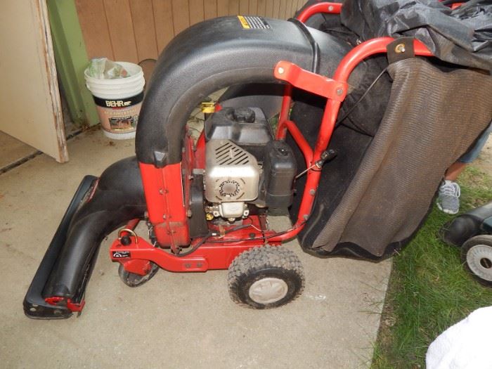 TroyBilt- 6.5hp Self-Propelled  Lawn Vacuum