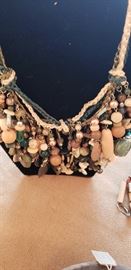 necklace with lots of beads