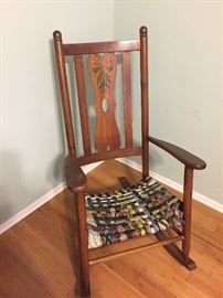  Very old rocking chair 