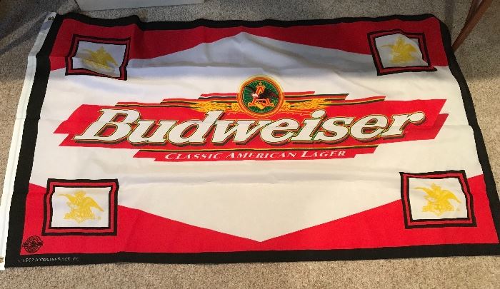 New 5' Budweiser banner