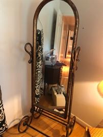 Large full-length mirror 