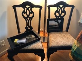 Side chairs - hardwood - set of 3 available