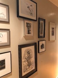 Black and white artwork 