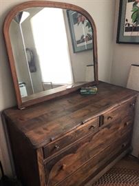 Antique Dresser and mirror