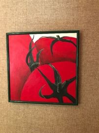 Acrylic - framed art
