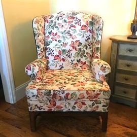 Chairs measure 33" wide, 34" deep and 43" high