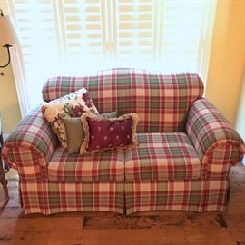 Broyhill loveseat measures 69" long.