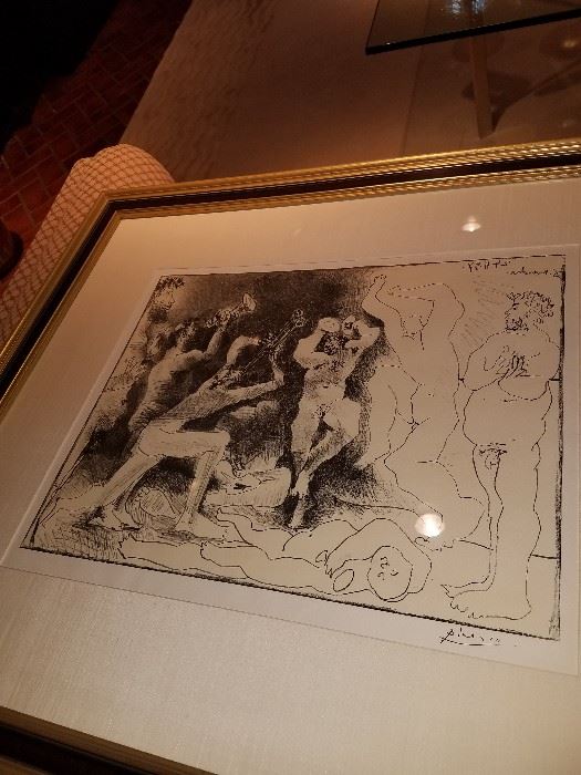 SIGNED PICASSO LITHOGRAPH