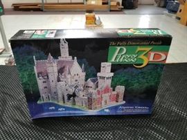 Alpine Castle 3D Puzzle Set