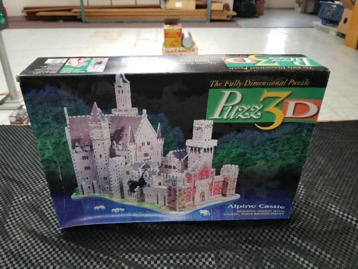 Alpine Castle 3D Puzzle Set
