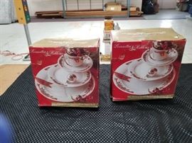 Christmas Themed Cups and Saucer Set