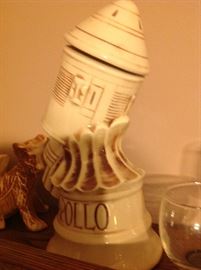 Mission Apollo collectable liquor bottle 
