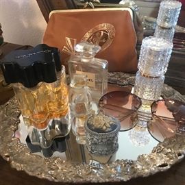 Vanity tray with goodies! 