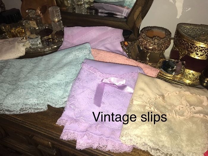 Ladies vintage slips 