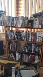 an "Unbelievable collection of unopened DVD's, VHS and Laser Disc