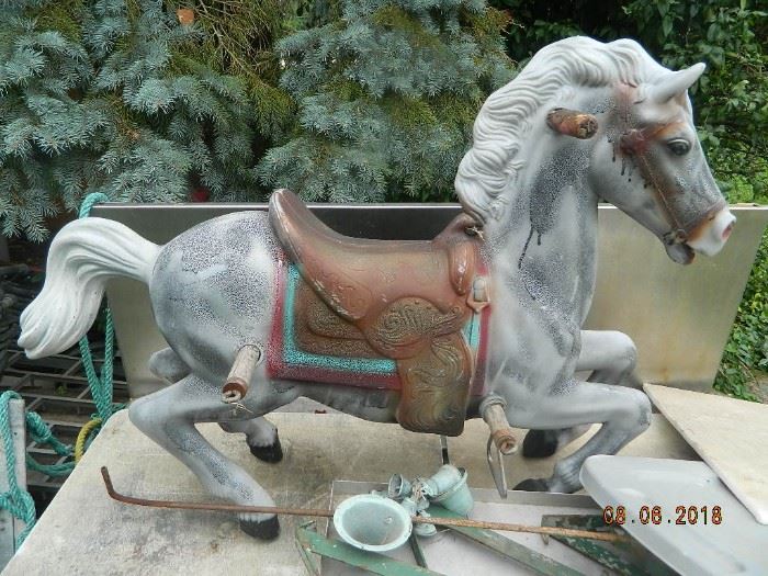 vintage toy horse