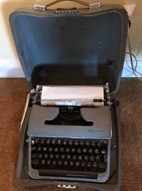 Vintage Olympia Typewriter
