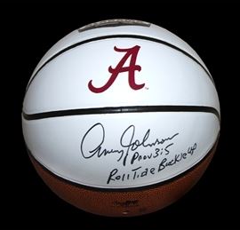 Avery Johnson signed Basketball