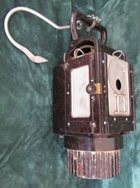 WWII German carbide lamp. 