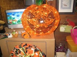 Halloween items.