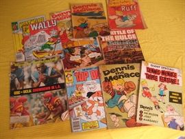 Vintage Comic books.