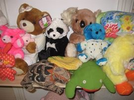 New stuffed bears and others.