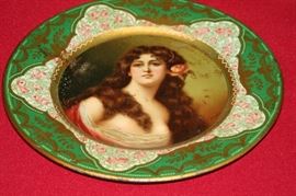 Anheuser Busch Vienna art tin portrait advertising plate